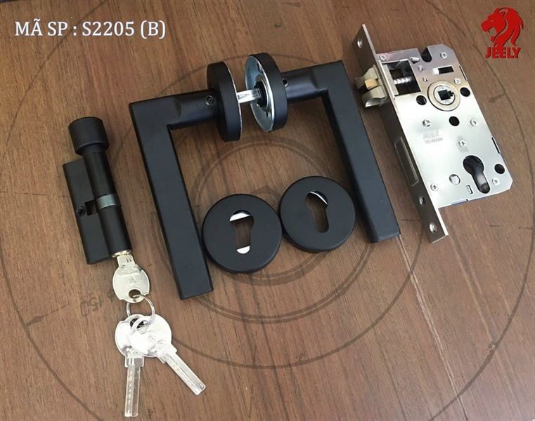 Khóa phân thể Jeely S2305 màu đen (T/20b)