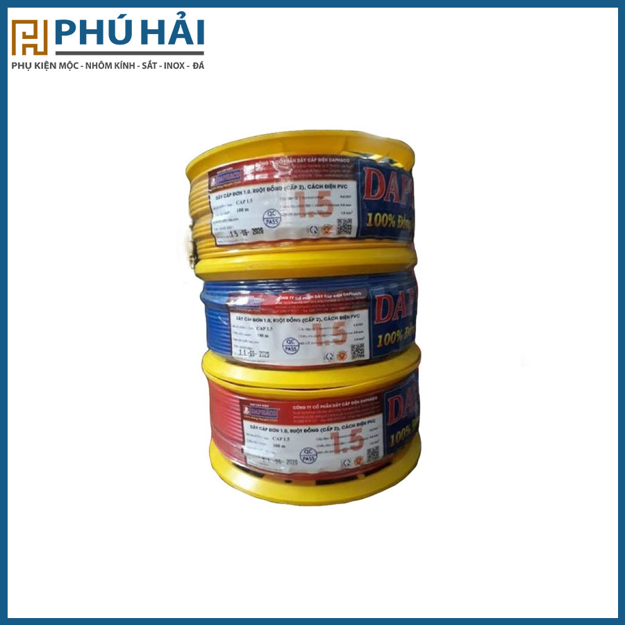 Dây điện đơn DAPHACO 1.5