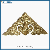 MIếng Ốp Góc Cá Chép Vàng 16x23