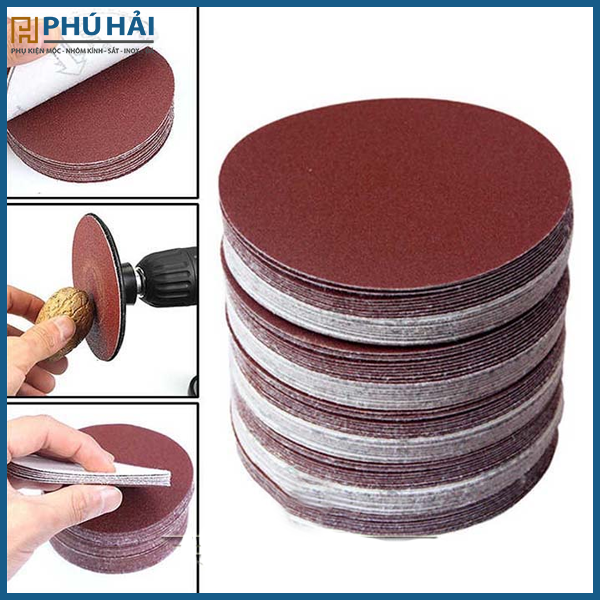 Nhám dán tròn 1T2 số 240 (100M/H)
