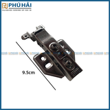 Bản lề cánh kính C TQ màu xám nâu