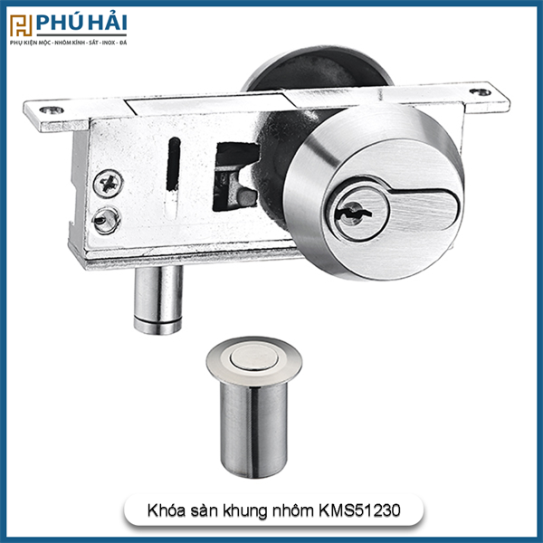 Khoá Sàn Khung Nhôm Kinlong KMS51230 45/50mm