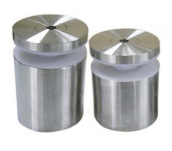 Trụ kính cầu thang Inox đặc 6F ren trắng (bọ kính)