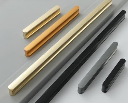 Tay nắm tủ 7938 màu Đen-224(3T)