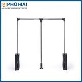 Giá kệ mắc quần áo nâng hạ VICKINI 18205.960 GRPR xám sơn