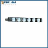Bánh xe nhựa 6 bánh nhựa hệ 55