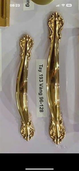 Tay nắm tủ 193 vàng 96