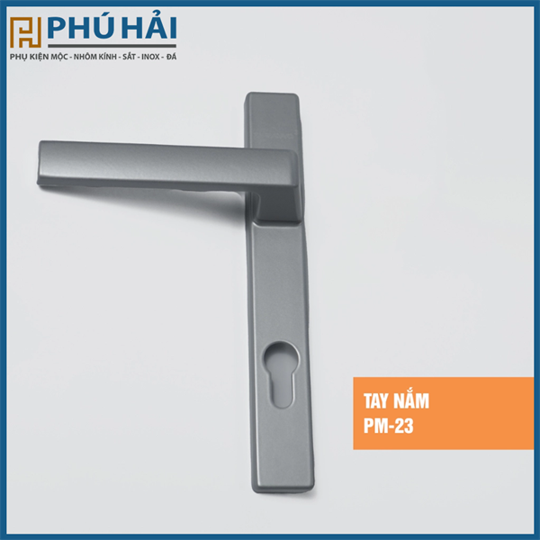 Tay nắm PM23 xám DRAHO