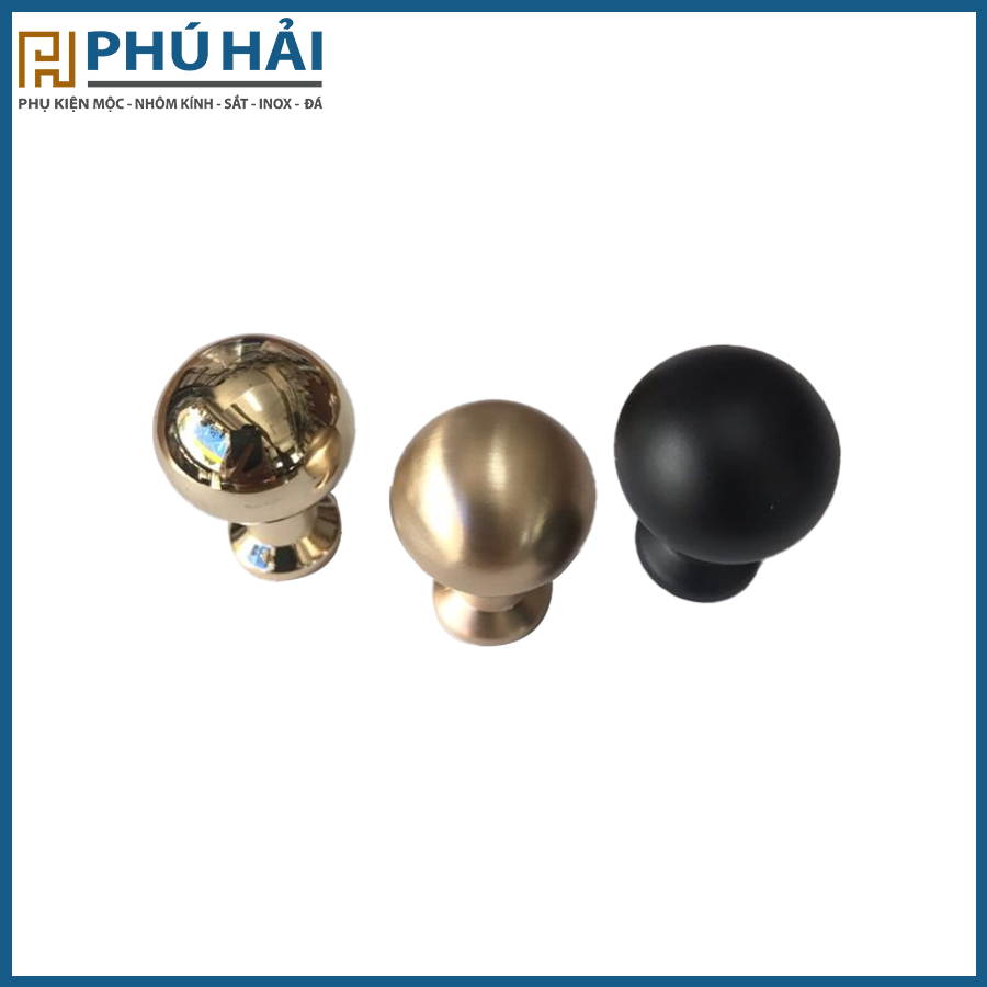 Núm Tủ Đen 6062 (23mm)
