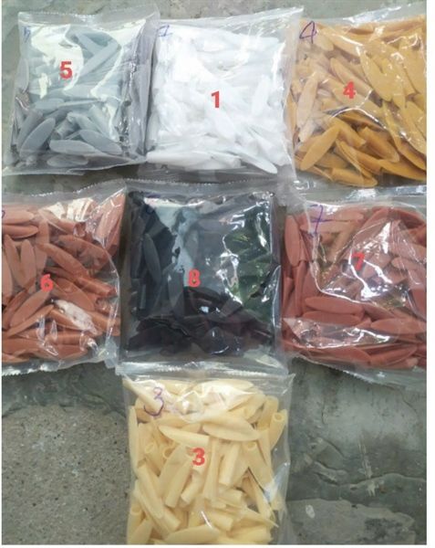 Nút bịt vít đầu xéo màu xám ( Bịch 100 con)
