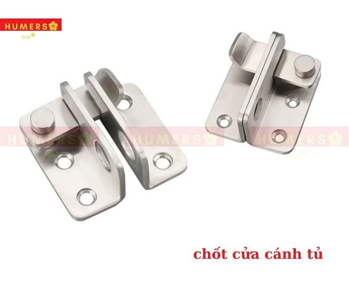 Chốt tủ nhỏ trái màu inox (25C/H)