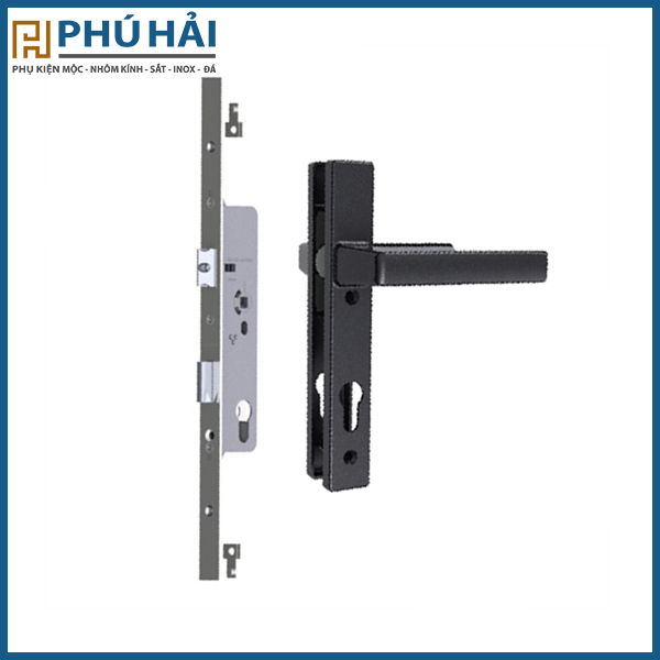Khóa đa DRAHO màu XÁM PM23 tay nhỏ 2 DC