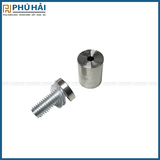 Trụ kính VICKINI 20119.030-Þ19x30 SSS inox mờ (bọ kính)