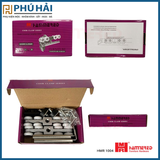 Bánh xe lùa treo hộp tím 8 bánh