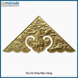MIếng Ốp Góc Cá Chép Vàng 16x23