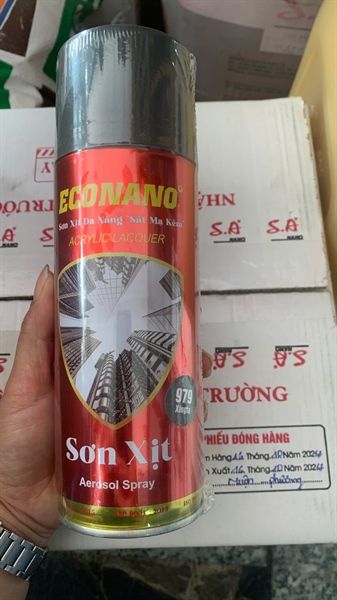 Sơn xịt SA màu Xingfa-979 sắt mạ kẽm (25C/TH)