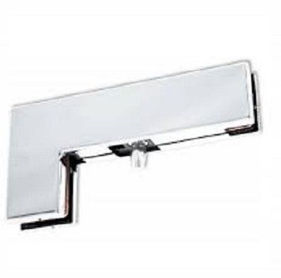 Kẹp kính góc VVP đen inox