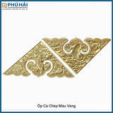 MIếng Ốp Góc Cá Chép Vàng 16x23