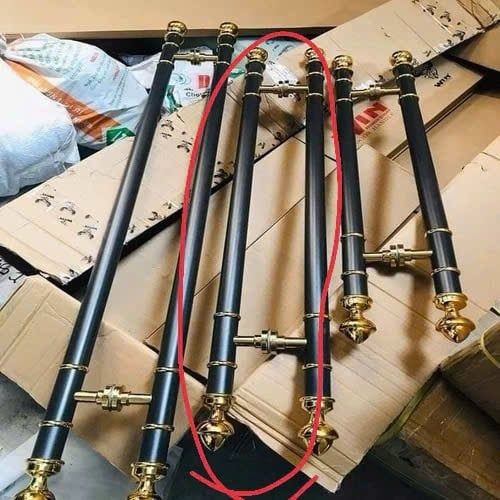 Tay nắm sen màu đen Thủy Lực 38*1m2(Tim800)T2