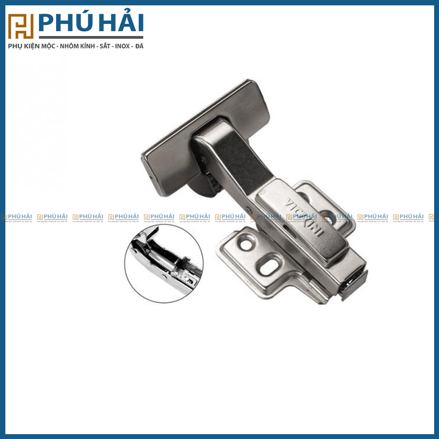 Bản lề bật giảm chấn VICKINI 01708.002-45 độ