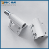 Bản lề góc màu sữa xingfa nhôm cỏ