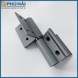 Bản lề góc màu xám xingfa nhôm cỏ