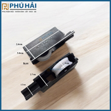 Bánh xe lùa cửa sổ bánh nhựa hệ 55