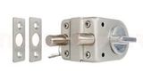 Khóa kính bán nguyệt Hamered đơn 842-01 vặn chìa