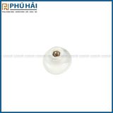 Núm tủ tròn màu trắng 8812