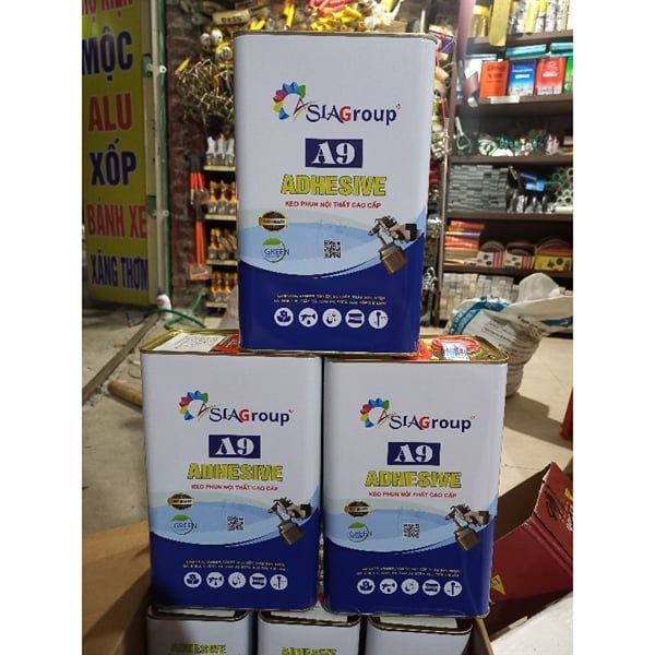 Keo phun ASIA A9 Xanh (10kg)