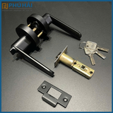 Khóa tròn gạt JEELY I01 tay tròn màu đen (Thung 20 Bộ)