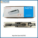Kẹp kính dưới Austec inox 304