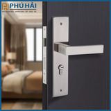 Khóa cửa nẹp VICKINI 32012.001 MSN ken xước mờ, ruột chốt