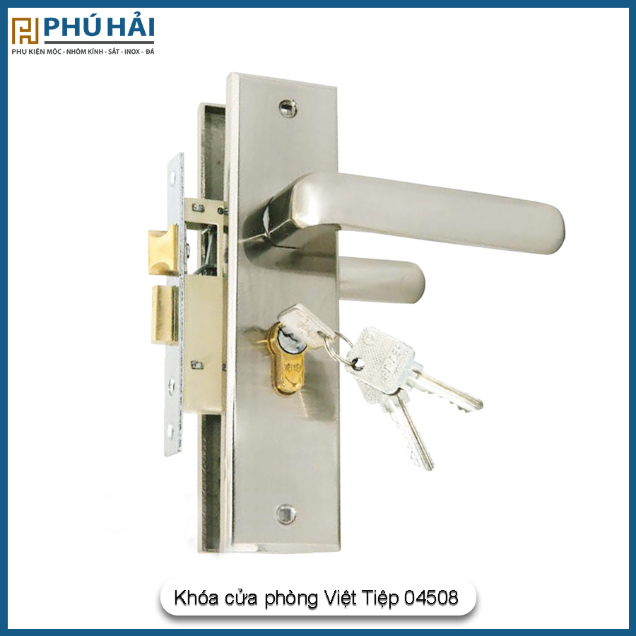 Khóa cửa phòng Việt Tiệp 04508