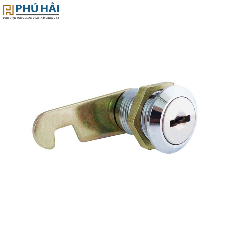 Khóa tủ cốp HAMMERED chìa vuông 2F