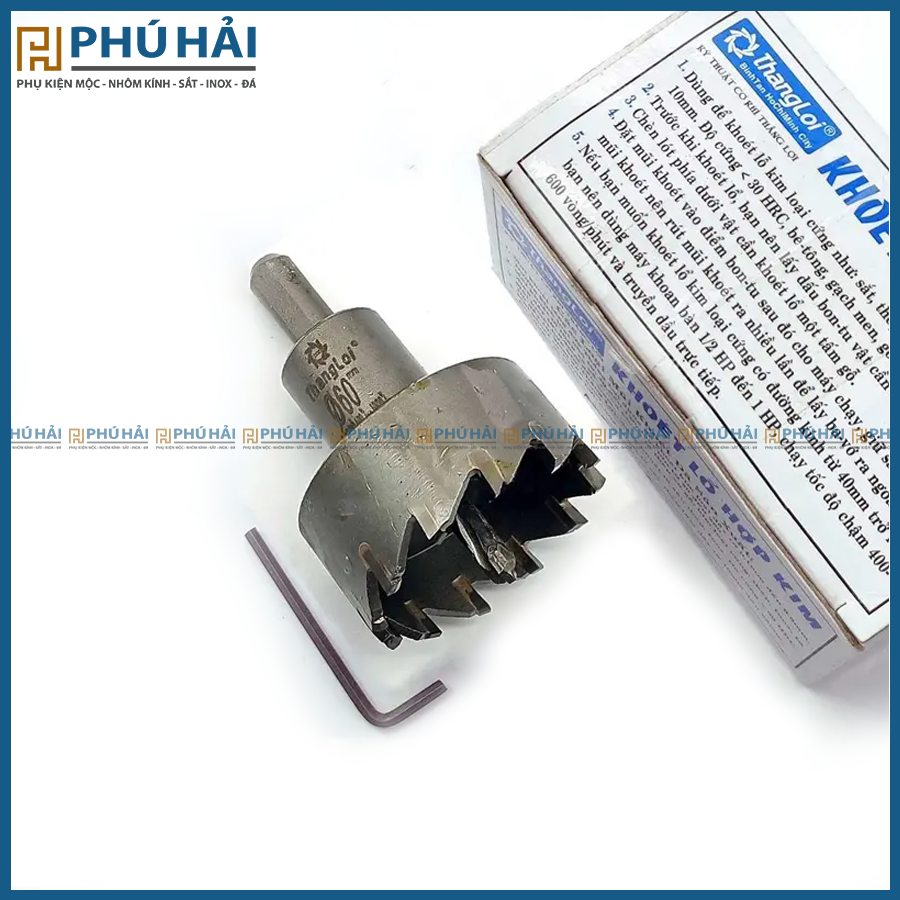 Mũi khoét thắng lợi hợp kim 42L(sắt,nhôm)