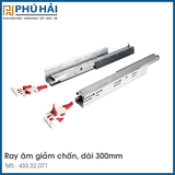 Ray Âm EPC Evo 300 mm Giảm Chấn Hafele 433.32.071