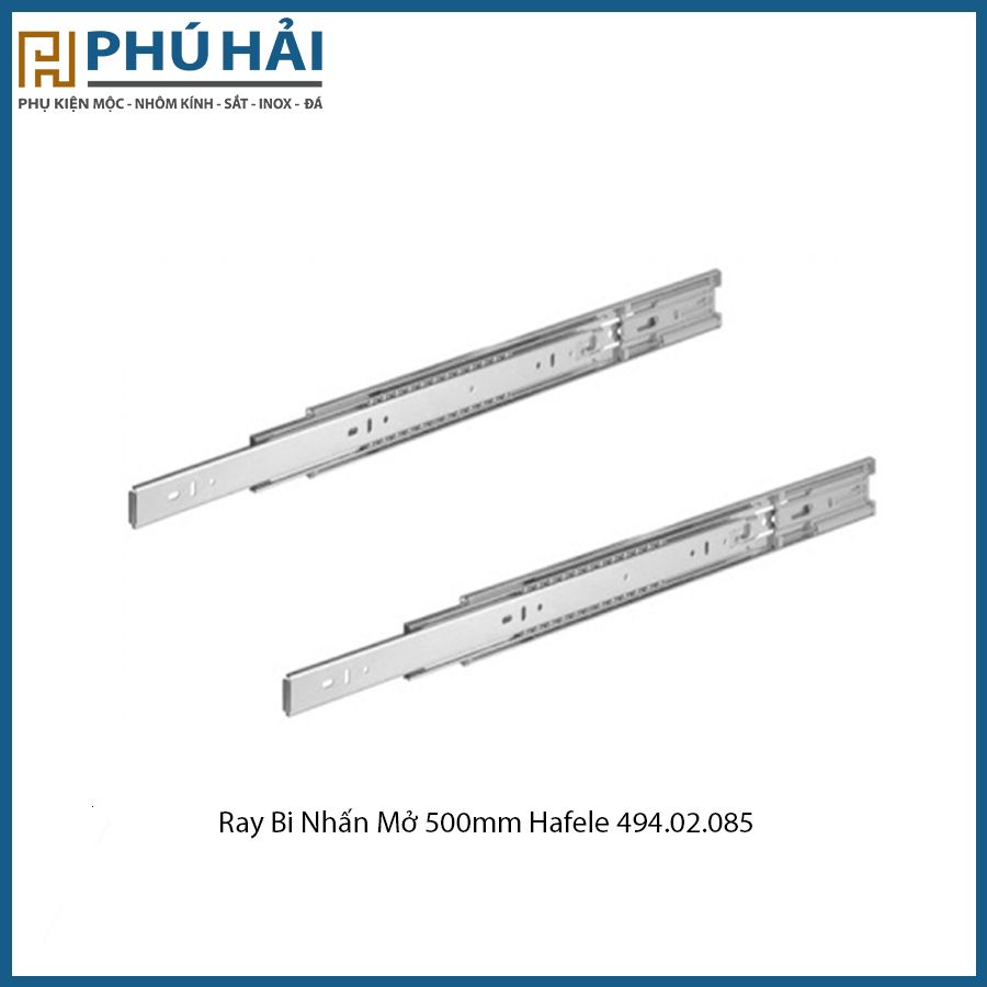 Ray bi nhấn mở 400mm Hafele 494.02.083