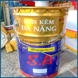 Sơn kẽm 1 thành phần 911 màu xingfa xám xanh 20kg SA