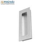 Tay nắm âm nhôm mờ 128