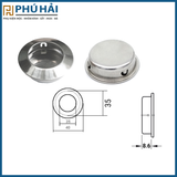 Tay nắm âm tròn cho tủ gỗ phi 40