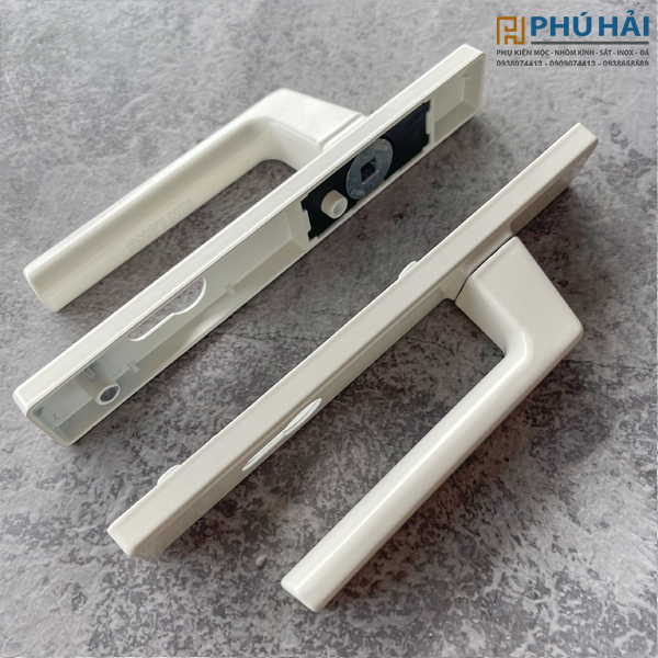 Tay nắm cửa đi trắng KINLONG chính hãng MZS20
