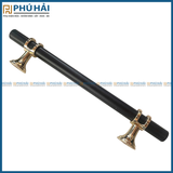 Tay nắm đũa 6852 đen vàng 160 (25C/H)