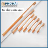 Tay nắm tủ B8016 vàng 128