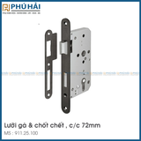 Thân khóa lười gà chốt chết Hafele 911.25.100