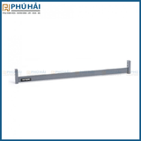 Thanh treo quần áo VICKINI 18703.001 GRPR xám sơn (30x12x3000mm)