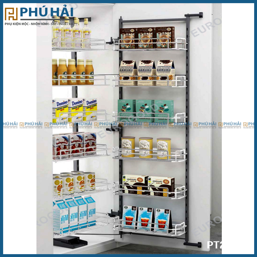Tủ đồ khô inox 304 nan dẹt 6 tầng EPL80660 – Eurogold