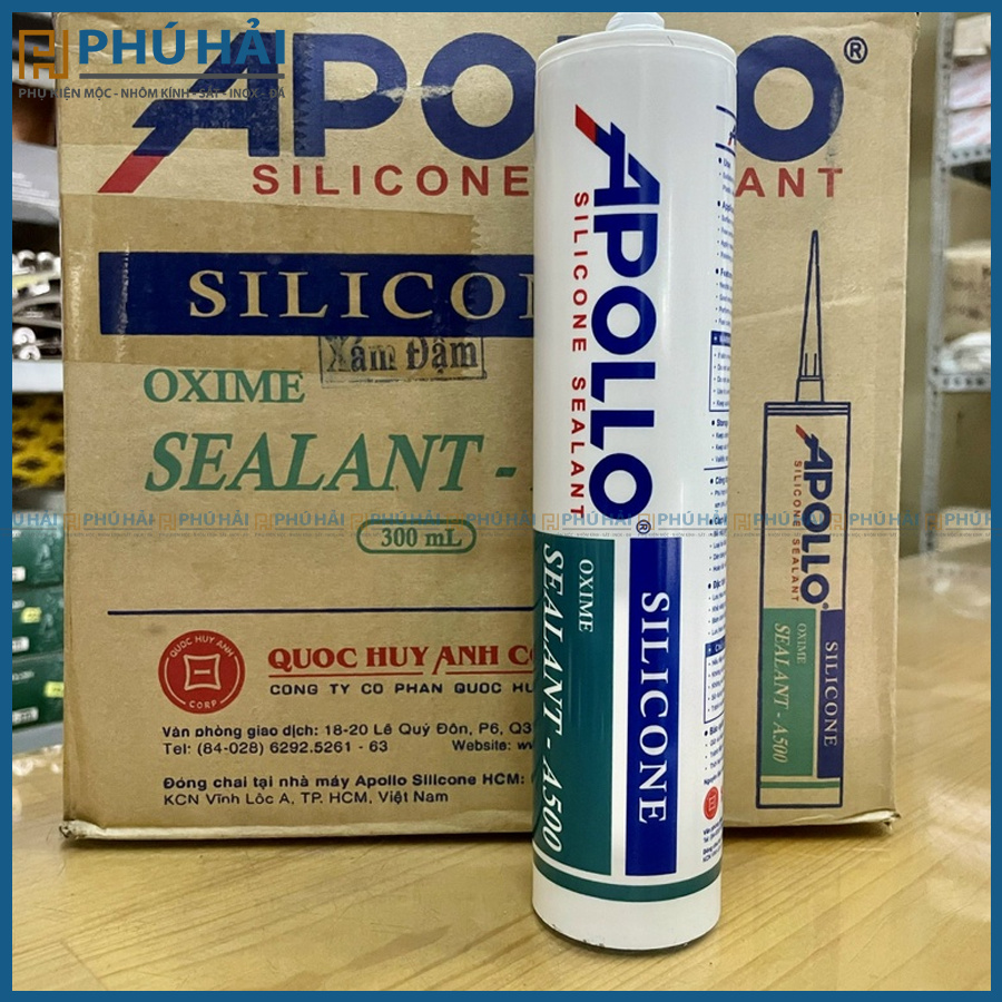 KEO SILICON APOLLO A500 XÁM đậm