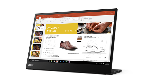 Lenovo ThinkVision M14 14-inch FHD LED Backlit LCD Monitor