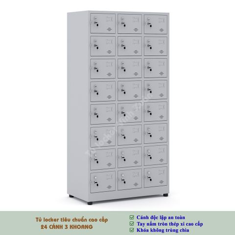 Tủ Locker 24 ngăn kiểu TU988-3K